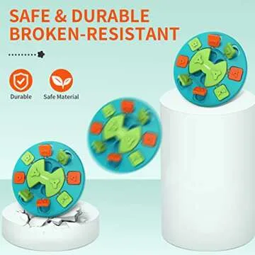 NPET Dog Puzzle Toy, Interactive Dog Toys Dog Enrichment Toys, IQ Training & Mental Enrichment Pet Toys for Small & Medium Dogs (Level 2)