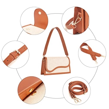 Telena Vegan Leather Shoulder Bag Women Fashionable & Practical