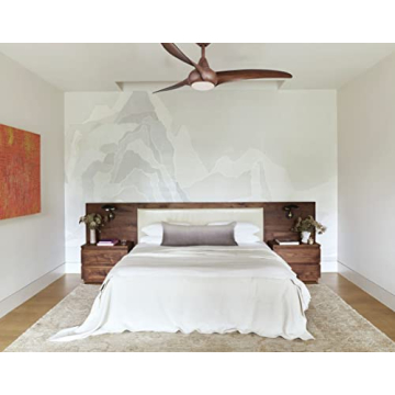 Minka-Aire Light Wave 52" Ceiling Fan, Stylish Design & Smart Features