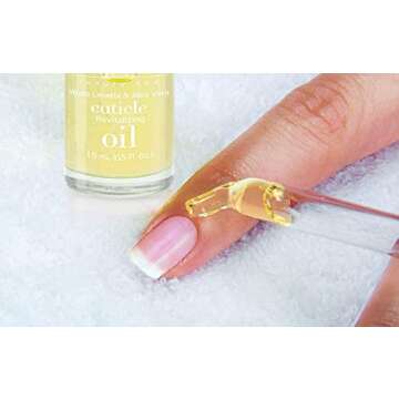 Cuccio Naturale Revitalizing Cuticle Oil - Hydrating Oil For Overnight Cuticle Repair - Remedy Damaged Skin And Thin Nails - Paraben And Cruelty-Free Formula - White Limetta And Aloe Vera - 0.5 Oz