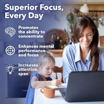 LifeSeasons Focus-R Concentration Support For All Ages