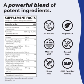 LifeSeasons Focus-R Concentration Support For All Ages