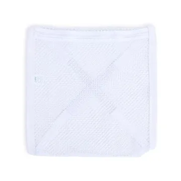 Smart Design Sneaker Dryer & Wash Bag w/ Elastic Straps - Durable Fabric - for Shoes, Clothing, & Laundry - Home Organization (15.5 x 15.5 Inch) [White]