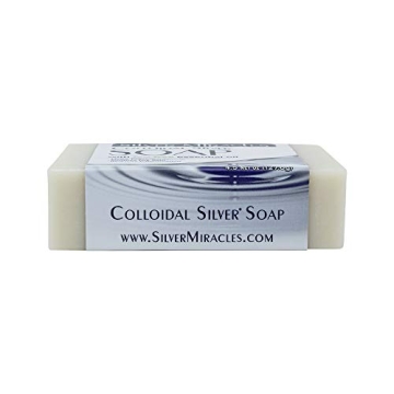 Healing Colloidal Silver Soap with Tea Tree Essential Oil