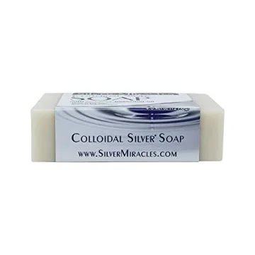 Healing Colloidal Silver Soap with Tea Tree Essential Oil