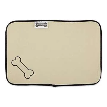 Bone Dry Ultra Absorbent Pet Mat - Chic & Functional