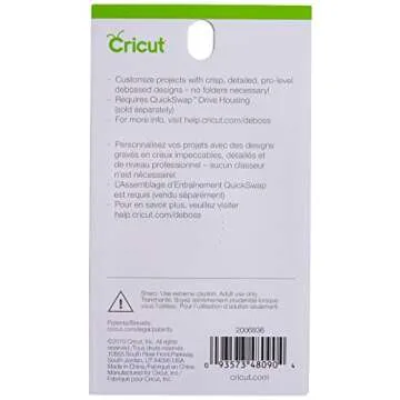 Cricut Fine QuickSwap Debossing Tip for Creative Embossing