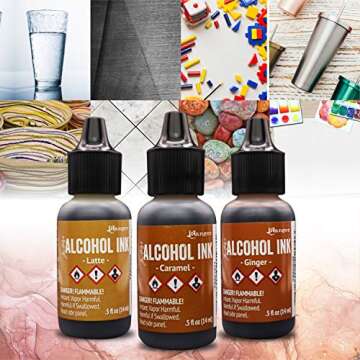 Ranger Tim Holtz Alcohol Ink Set - Perfect for Crafting