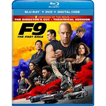F9: The Fast Saga - Director's Cut [Blu-ray + DVD + Digital]