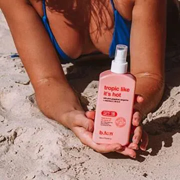 B.Tan Tropic Like Its Hot SPF 15 Tanning Oil Unisex 8 oz