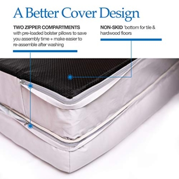 PetFusion Ultimate Dog Bed with Orthopedic Memory Foam