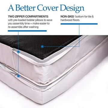 PetFusion Ultimate Dog Bed with Orthopedic Memory Foam