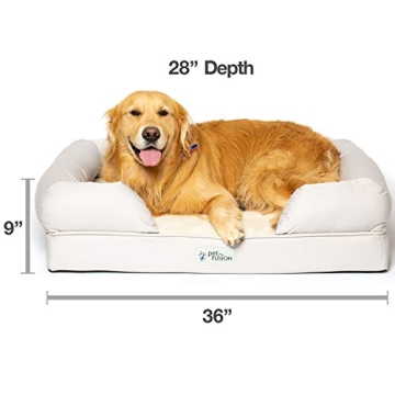 PetFusion Ultimate Dog Bed with Orthopedic Memory Foam
