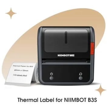 NIIMBOT Thermal Sticker Labels for B3S K3 Printer