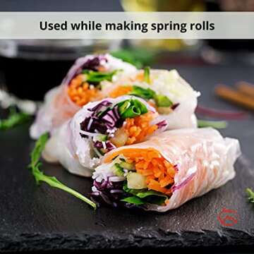 TANISA Summer Roll Kit: Efficient Rice Paper Holder