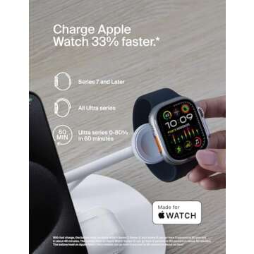 Belkin 3-in-1 Wireless Charger for iPhone and Apple Products