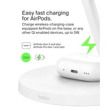 Belkin 3-in-1 Wireless Charger for iPhone and Apple Products
