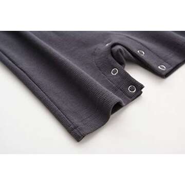 Teach Leanbh Baby Romper Cotton Sleeveless Button Down One Piece Linen Jumpsuit Coverall 3-24 Months (Army Green, 6-12 Months)