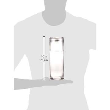 Elegant Style Setter Soho Bedside Carafe and Tumbler Set