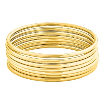 Stylish Edforce Stainless Steel Bangles Set for Women