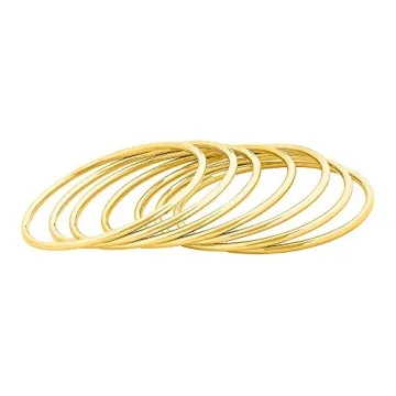 Stylish Edforce Stainless Steel Bangles Set for Women