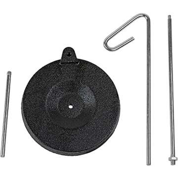 Single Cone Spool Stand Alone Cast Iron Thread Stand Thread Holder Fits for Sewing Embroidery Serger Brand