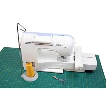 Single Cone Spool Stand Alone Cast Iron Thread Stand Thread Holder Fits for Sewing Embroidery Serger Brand