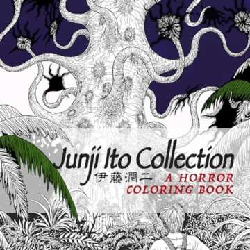 Junji Ito Collection: A Horror Coloring Book – Unleash Your Creativity with Haunting Art