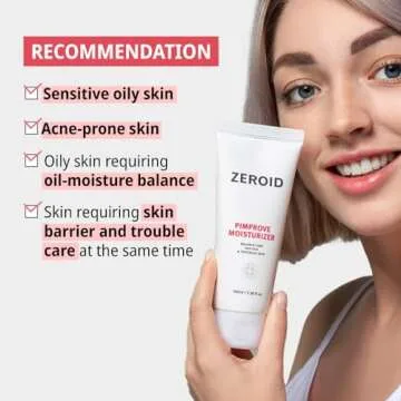 ZEROID Pimprove Moisturizer Korean Dermocosmetic | Hyaluronic Acid | Skin Barrier | 100ml (3.38 fl oz.)
