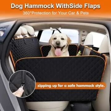 Dog Car Seat Cover for Back Seat