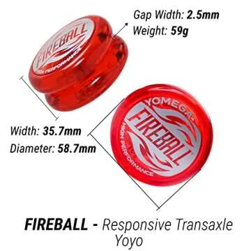 Yomega 3 Legendary Spinners: Yo-Yos for All Skill Levels