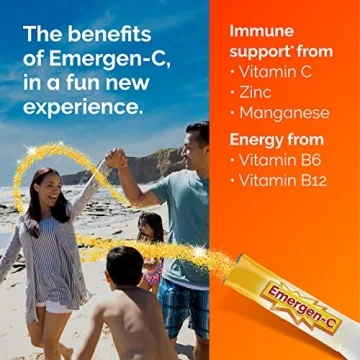 Emergen-C Crystals for Immune Support in Stick Packs