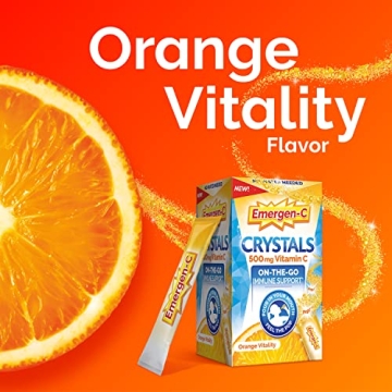 Emergen-C Crystals for Immune Support in Stick Packs