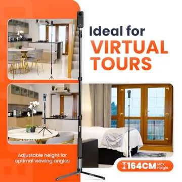 Best360 Monopod for 360 Cameras - Durable & Portable