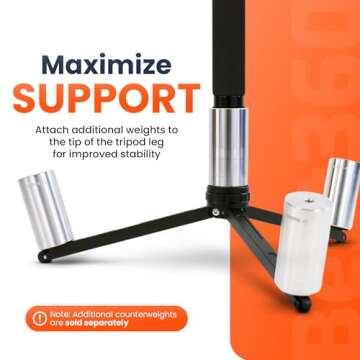 Best360 Monopod for 360 Cameras - Durable & Portable