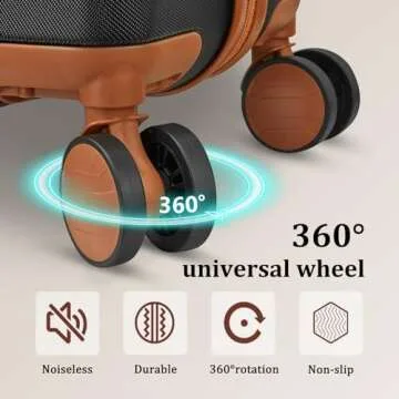 imiomo Lightweight Hard Shell Luggage Sets for Women