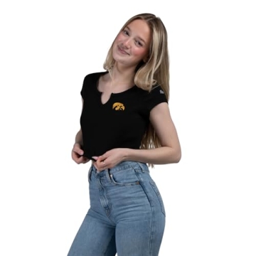 Hype & Vice Cali Tee for Women - University of Iowa Game Day