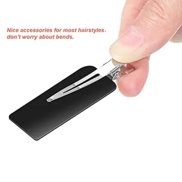 12 Pieces No Bend Hair Clips for Effortless Makeup Application