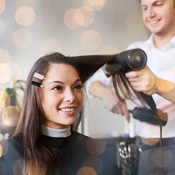 12 Pieces No Bend Hair Clips for Effortless Makeup Application