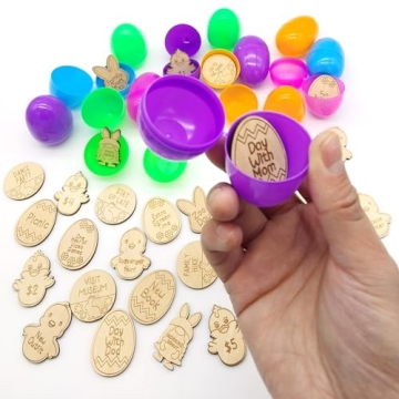 Easter Tokens & Eggs Set for Kids Egg Hunt Prizes
