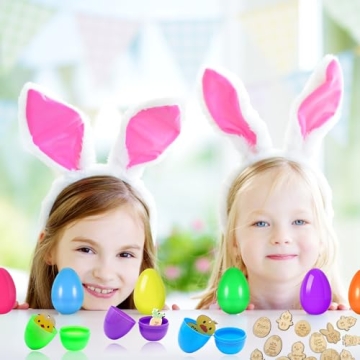 Easter Tokens & Eggs Set for Kids Egg Hunt Prizes
