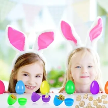 Easter Tokens & Eggs Set for Kids Egg Hunt Prizes