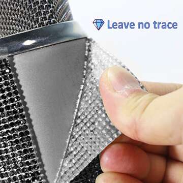 Blue Yeti Pop Filter with Glitter Sticker for Creators