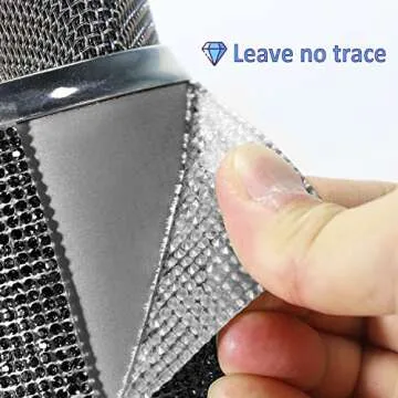 Blue Yeti Pop Filter with Glitter Sticker for Creators