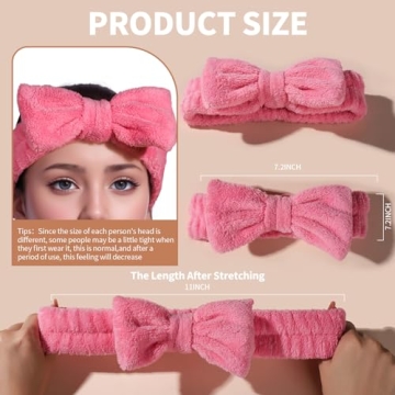 Teenitor Makeup Headband Set for Skincare and Spa