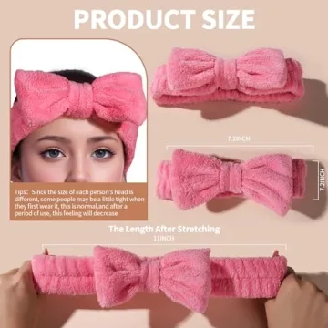 Teenitor Makeup Headband Set for Skincare and Spa
