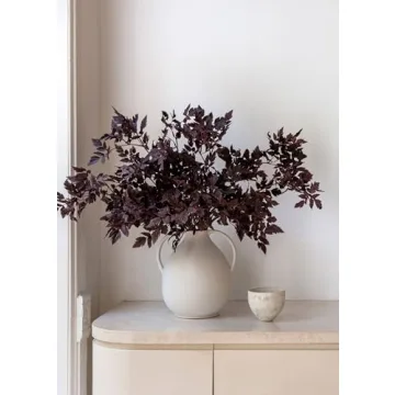 Afloral Sale Fake Plants | New Plum Artificial Cimicifuga Plant Leaf Spray - 31"