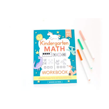 Kindergarten Math Workbook for Ages 5-7 | Fun Addition & Subtraction Activities
