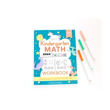 Kindergarten Math Workbook for Ages 5-7 | Fun Addition & Subtraction Activities
