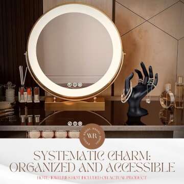 Flexzion Hand Jewelry Holder for Stylish Display of Accessories